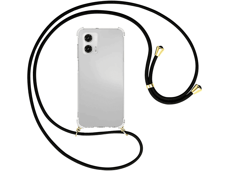 G73 Moto gold Schwarz MTB / Backcover, mit Kordel, Umhänge-Hülle Motorola, ENERGY MORE 5G,