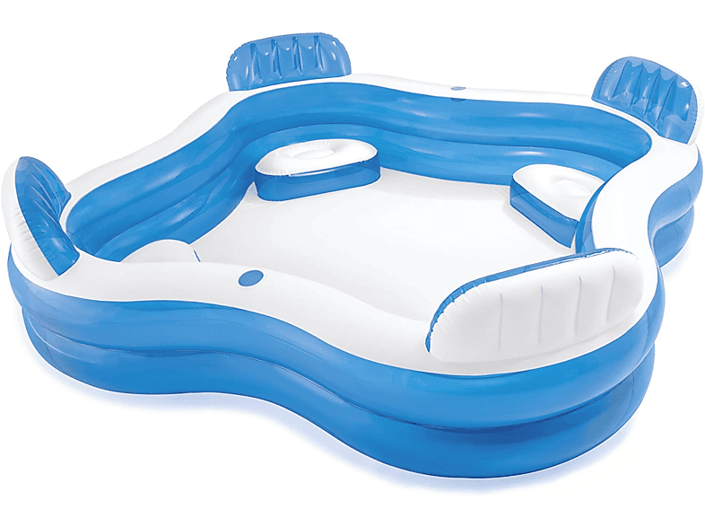 INTEX Swimcenter - Family Lounge Pool (229x229x66cm) Swimcenter, mehrfarbig