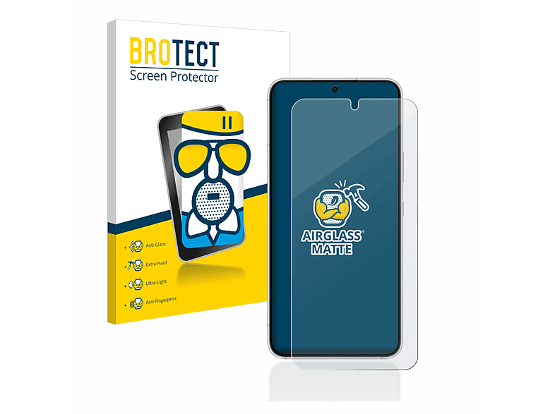 S22 5G) Schutzfolie(für matte Samsung Galaxy Airglass BROTECT