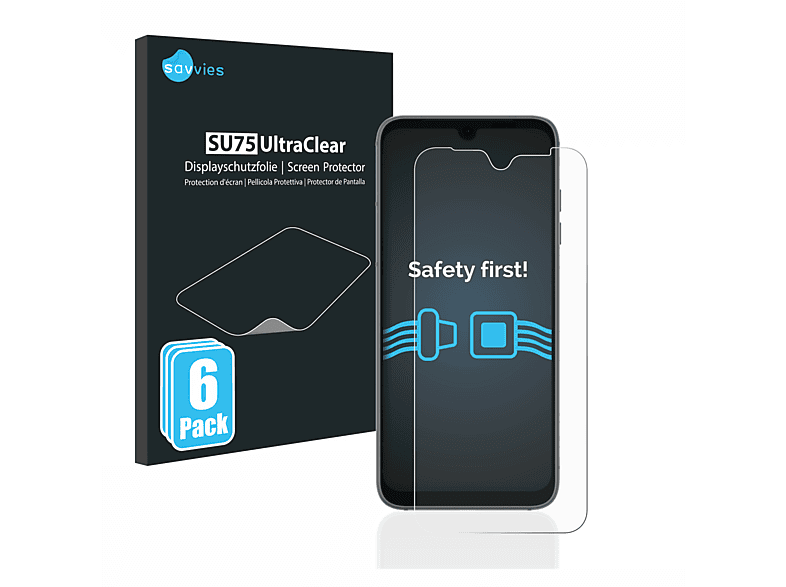 SAVVIES 6x klare Schutzfolie(für Fairphone 4)