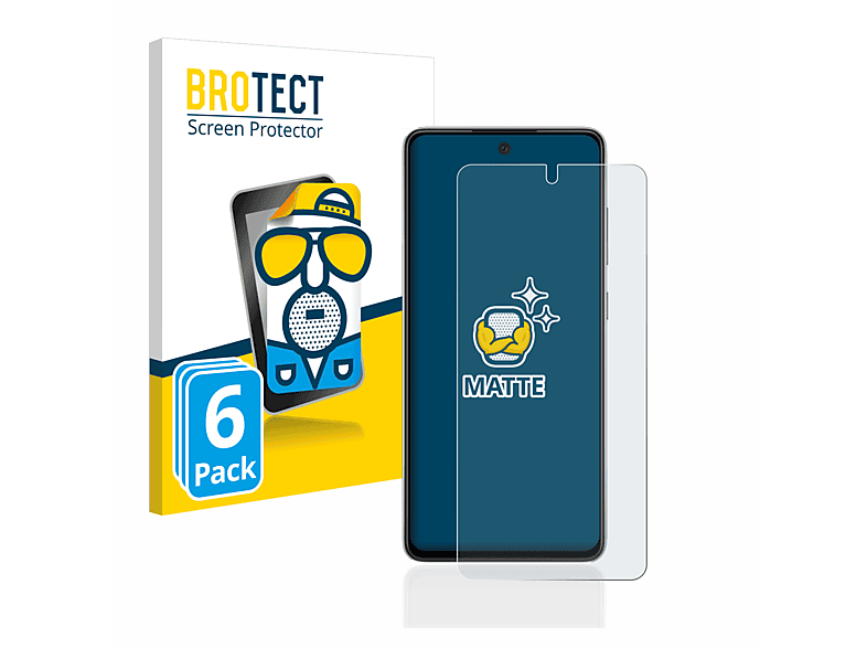 BROTECT 6x matte Schutzfolie(für Samsung Galaxy A52s 5G)