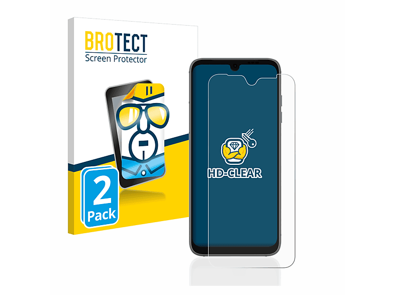 klare 2x BROTECT 4) Schutzfolie(für Fairphone
