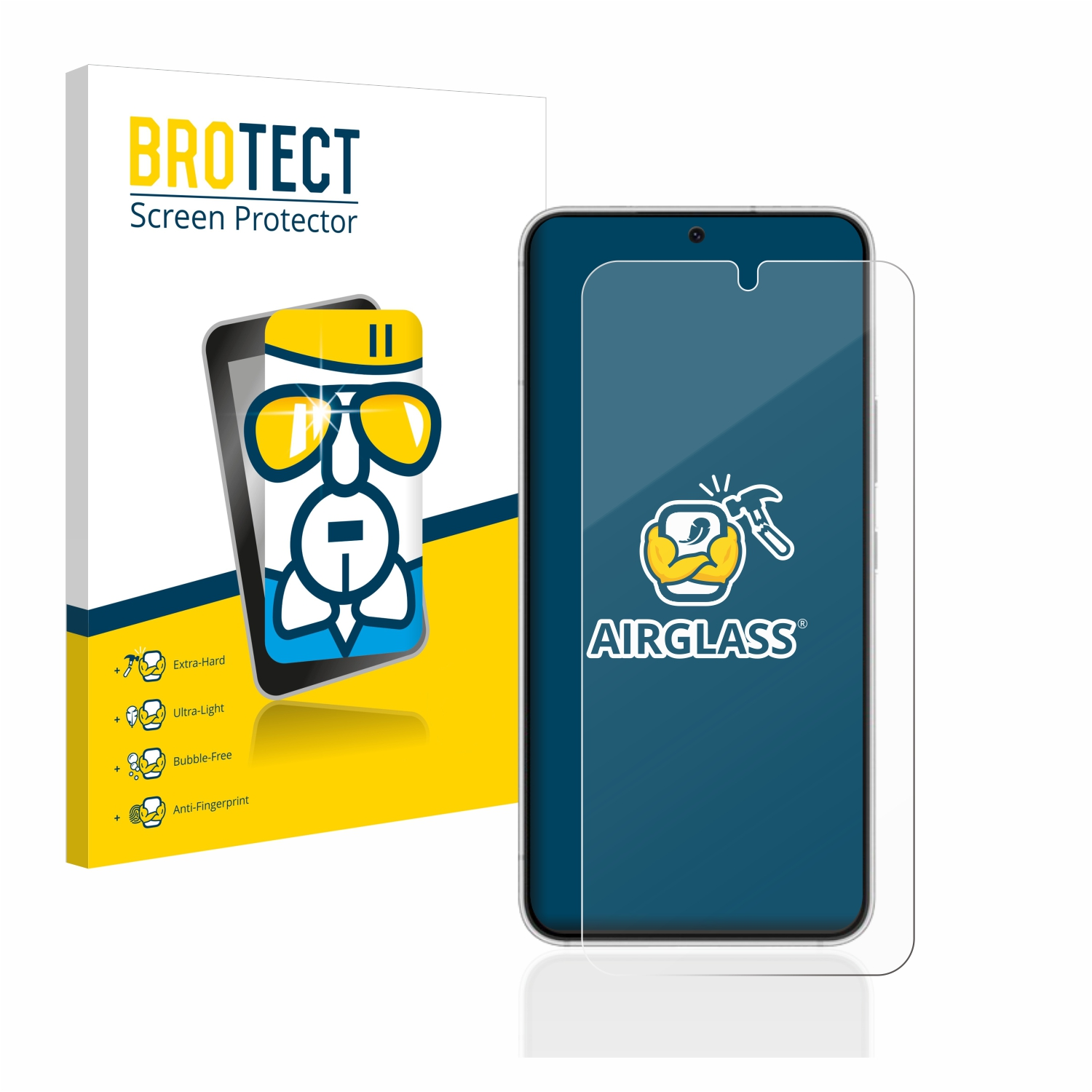 5G) klare Galaxy S22 Airglass Samsung Schutzfolie(für BROTECT