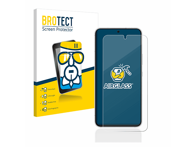BROTECT Airglass klare 5G) Schutzfolie(für Samsung Galaxy S22