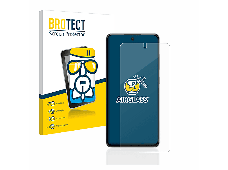 BROTECT Airglass klare Schutzfolie(für Samsung Galaxy A52s 5G)