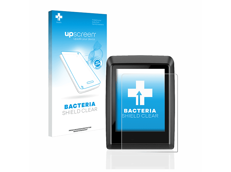 UPSCREEN antibakteriell klare Schutzfolie(für Bosch Kiox 300)