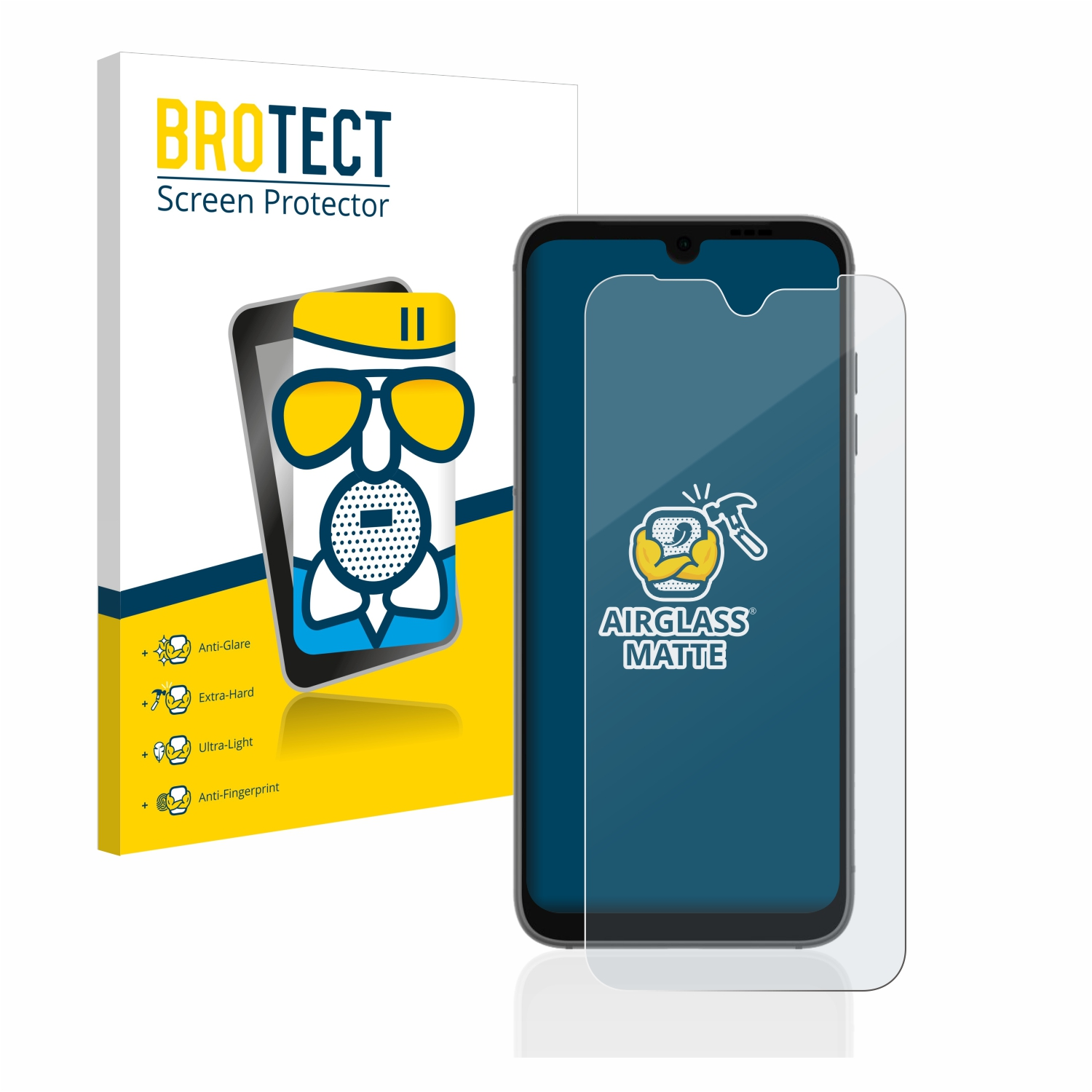 BROTECT Airglass matte 4) Schutzfolie(für Fairphone