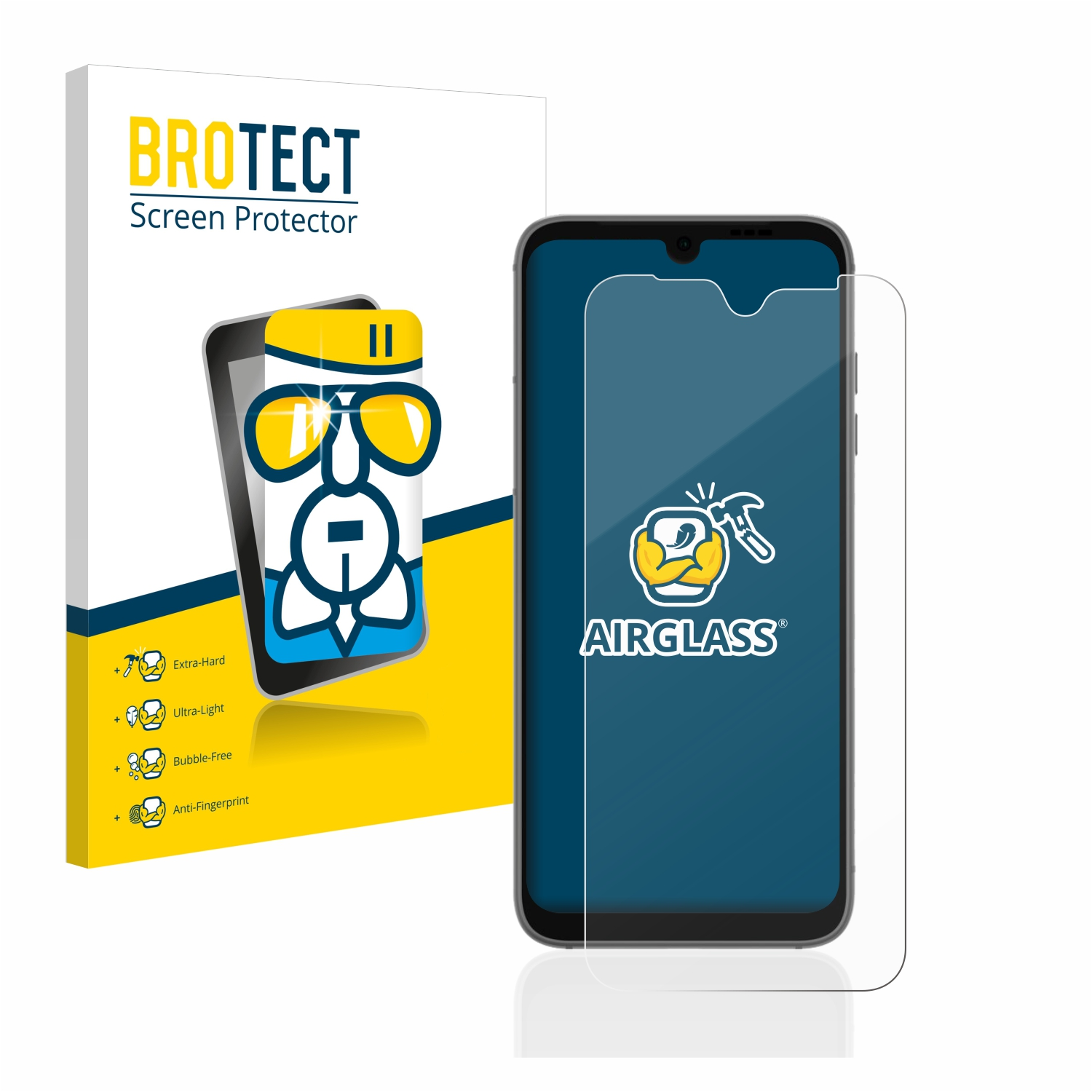 BROTECT Airglass klare Schutzfolie(für Fairphone 4)