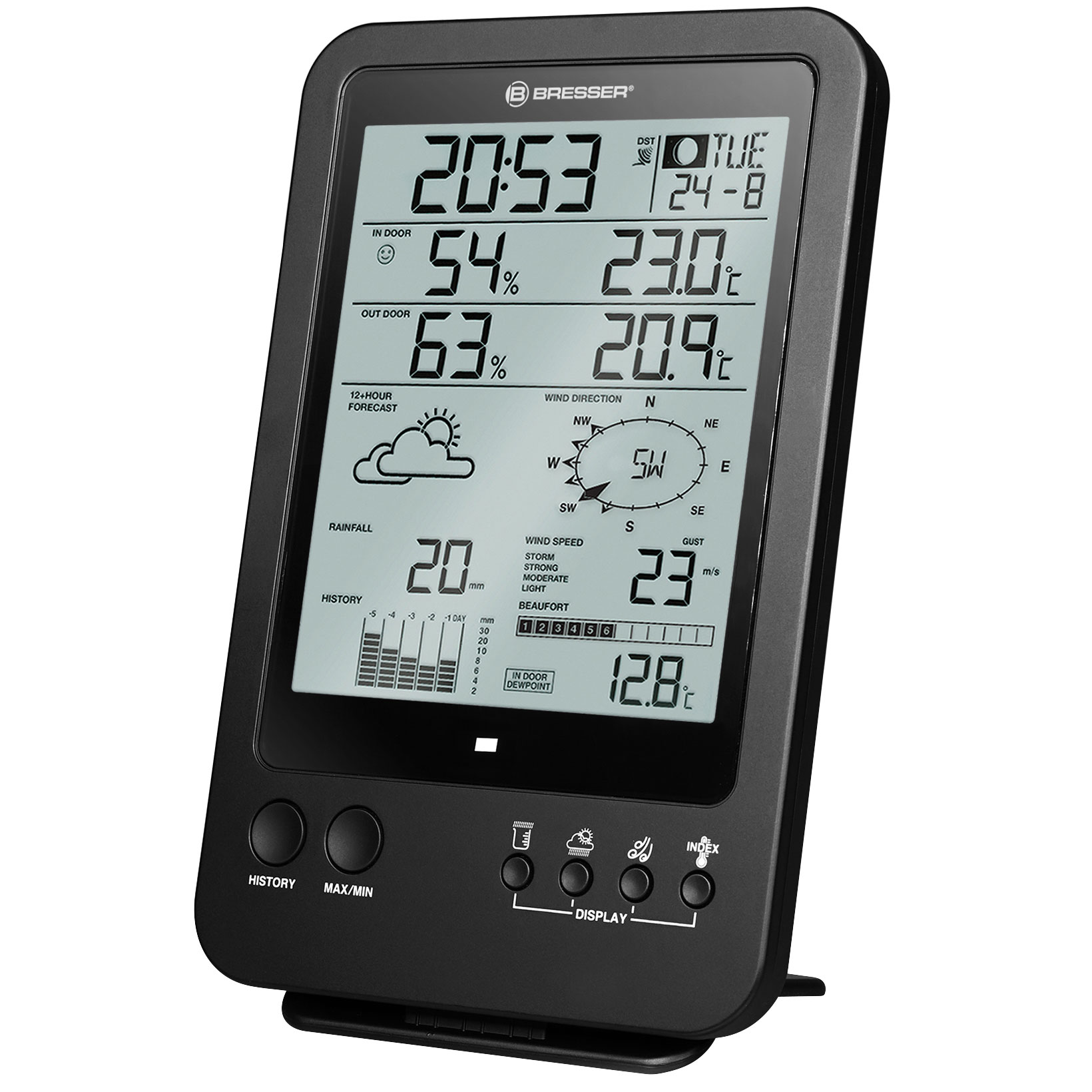 BRESSER Zusätzliche für 7002510 Basisstation Wetterstation Center Wetter