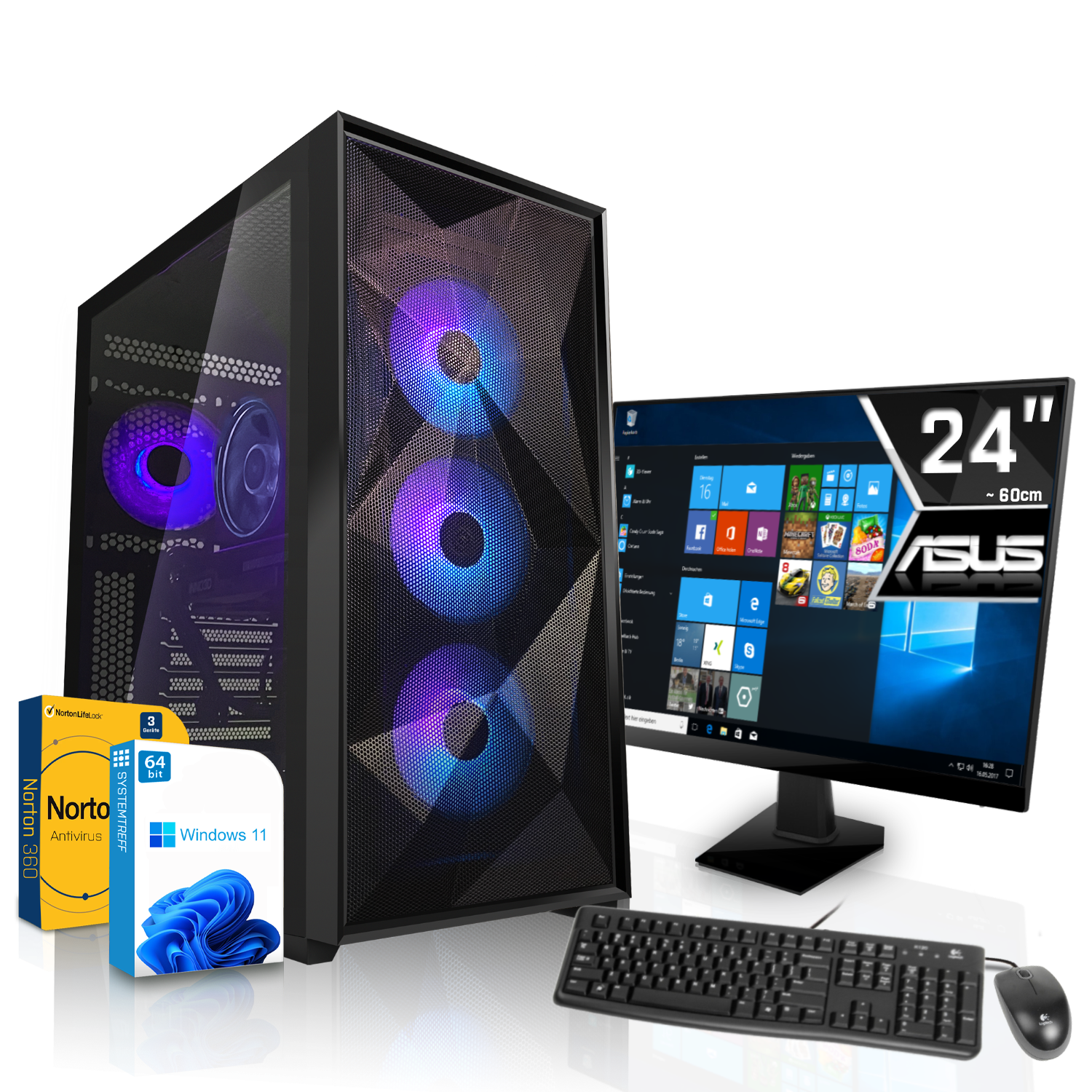 SYSTEMTREFF Office GB PC GB 770, 32 64 Prozessor, Intel Graphics GB 512 Komplett i9-13900K, Intel mSSD, UHD i9-13900K Komplett RAM, mit Core