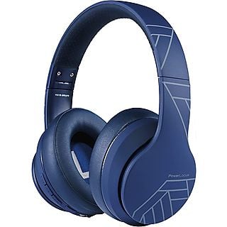 Bluetooth headphones - POWERLOCUS POWERLOCUS P6, Auriculares Over-ear Bluetooth Azul, Circumaurales, Bluetooth, Azul