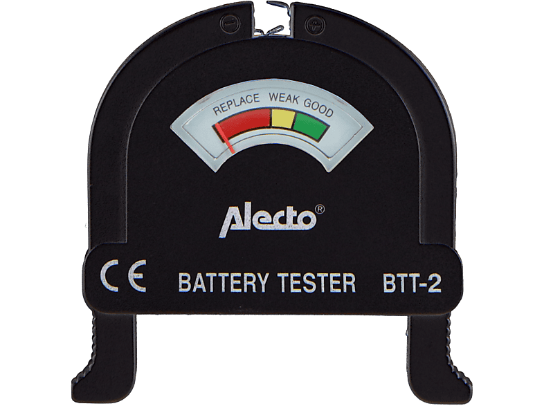 ALECTO BTT-2 AA,AAA,C,D und 9V Universal Batterietester, 1 Volt