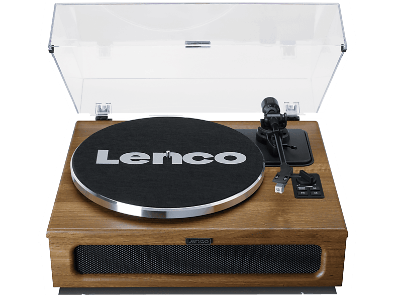 LENCO LS-410WA Holz eingebaute Lautsprecher 4 SATURN Plattenspieler - | 