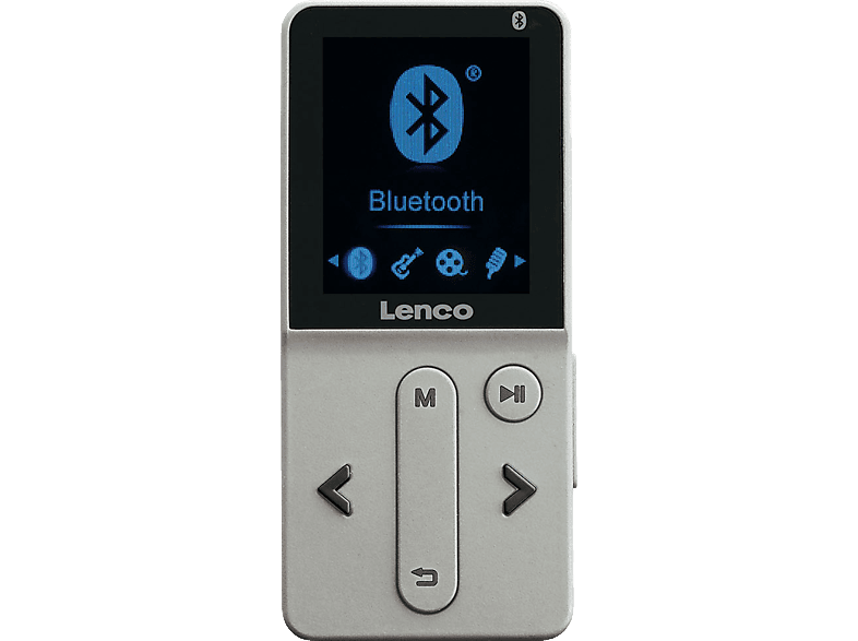 LENCO Xemio280SI MP4 Player 8 GB, Silber MediaMarkt