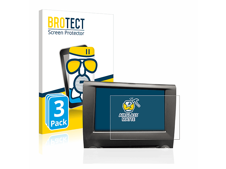BROTECT 3x Airglass 3 2016) Schutzfolie(für Business Ford matte Mondeo S&S sync