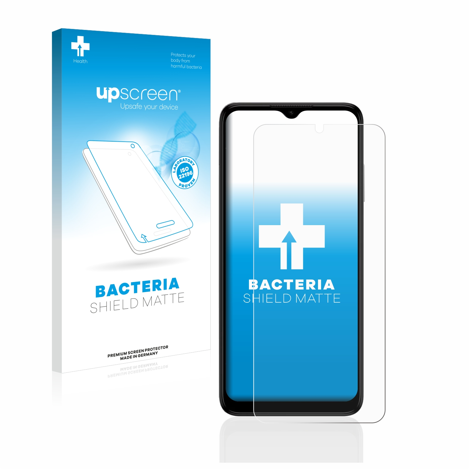 UPSCREEN antibakteriell entspiegelt Nokia Schutzfolie(für matte G22)