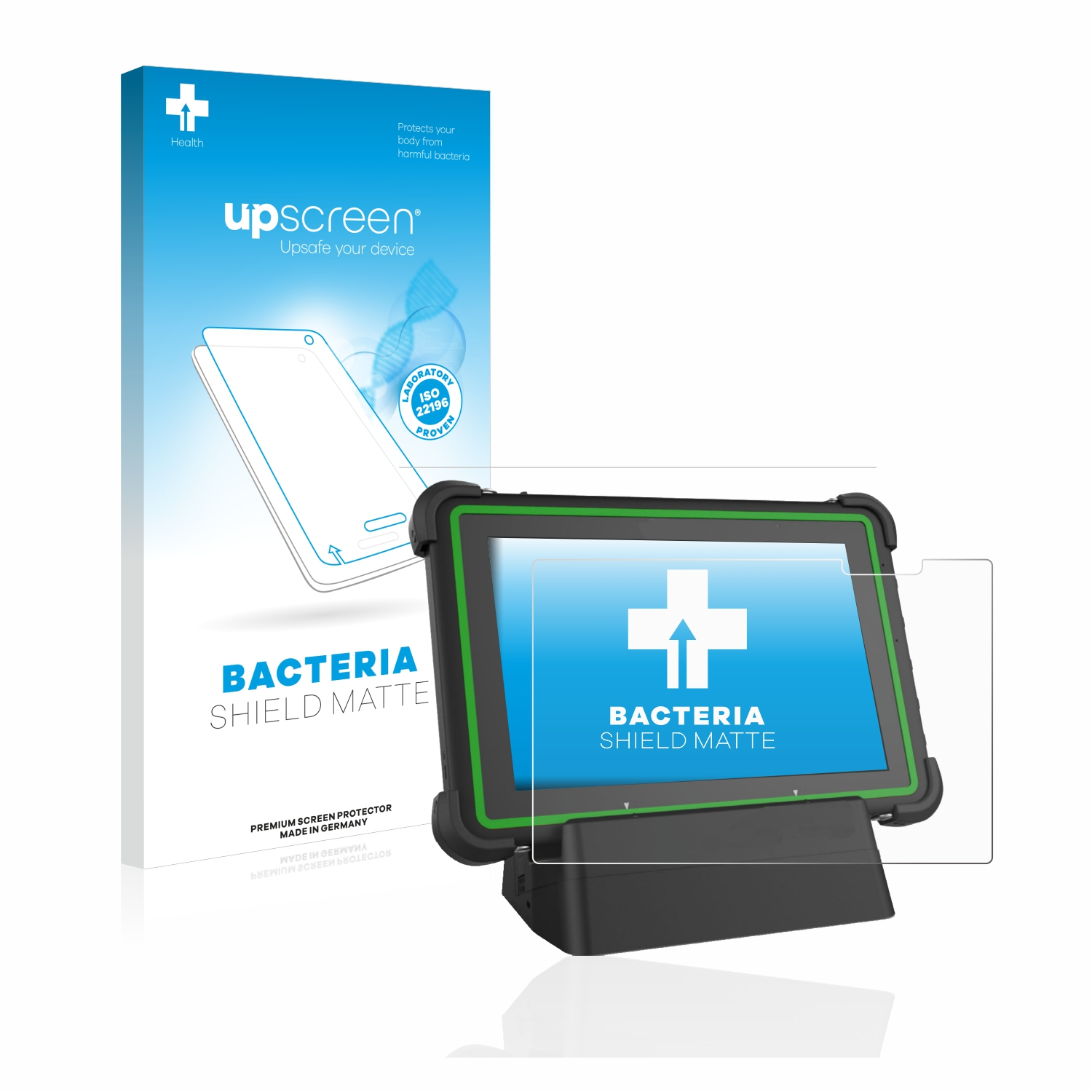 UPSCREEN antibakteriell entspiegelt (tablet)) Macs Schutzfolie(für Mega Hella matte X Gutmann