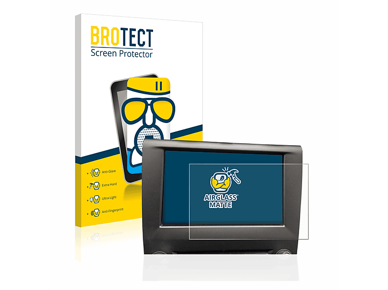 BROTECT Airglass matte Schutzfolie(für Ford Mondeo 2016) 3 S&S sync Business