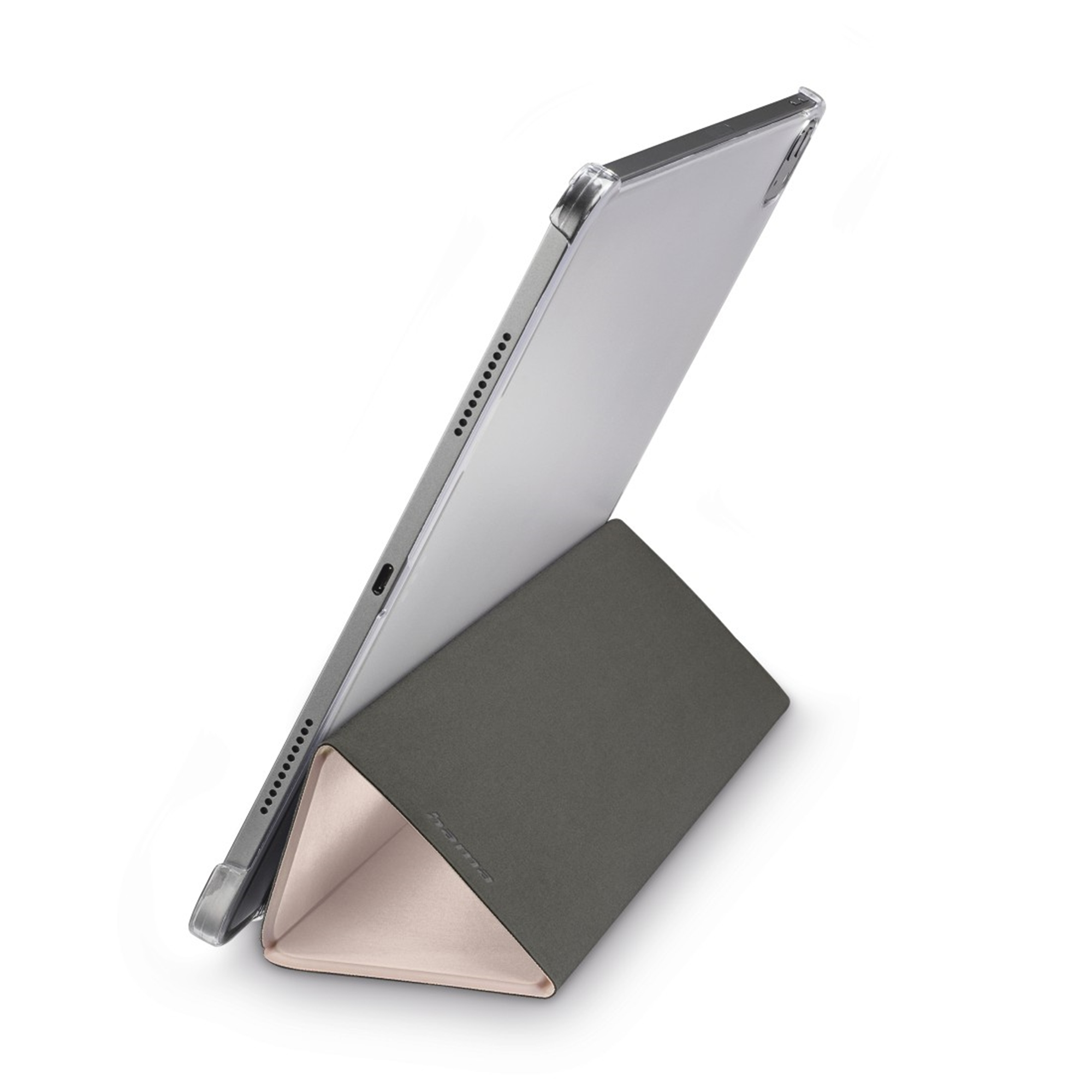 für Flip Fold Clear HAMA Cover Polyurethan, Rosa Tablet-Case Apple