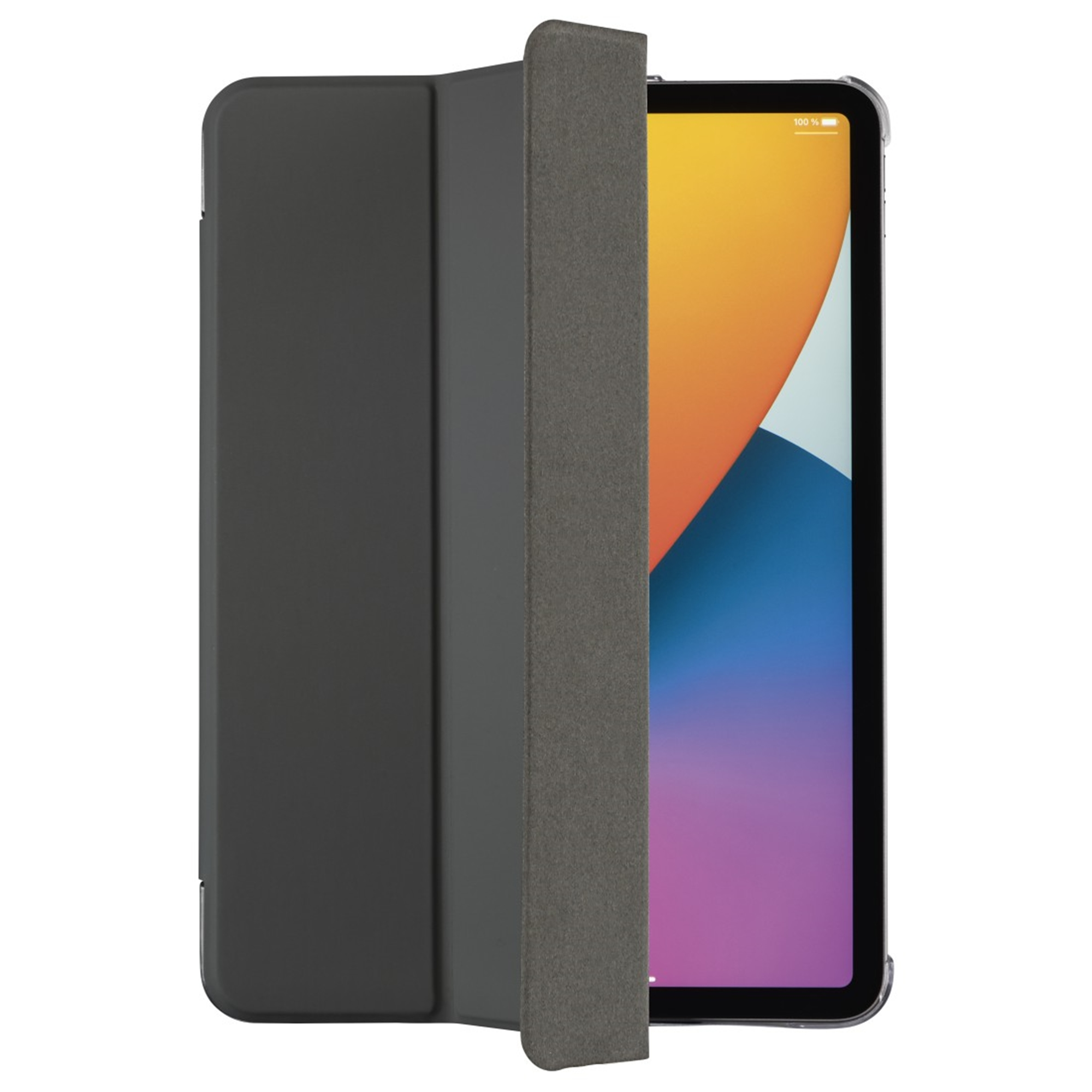Apple für Polyurethan, Flip Fold Schwarz Clear HAMA Tablet-Case Cover