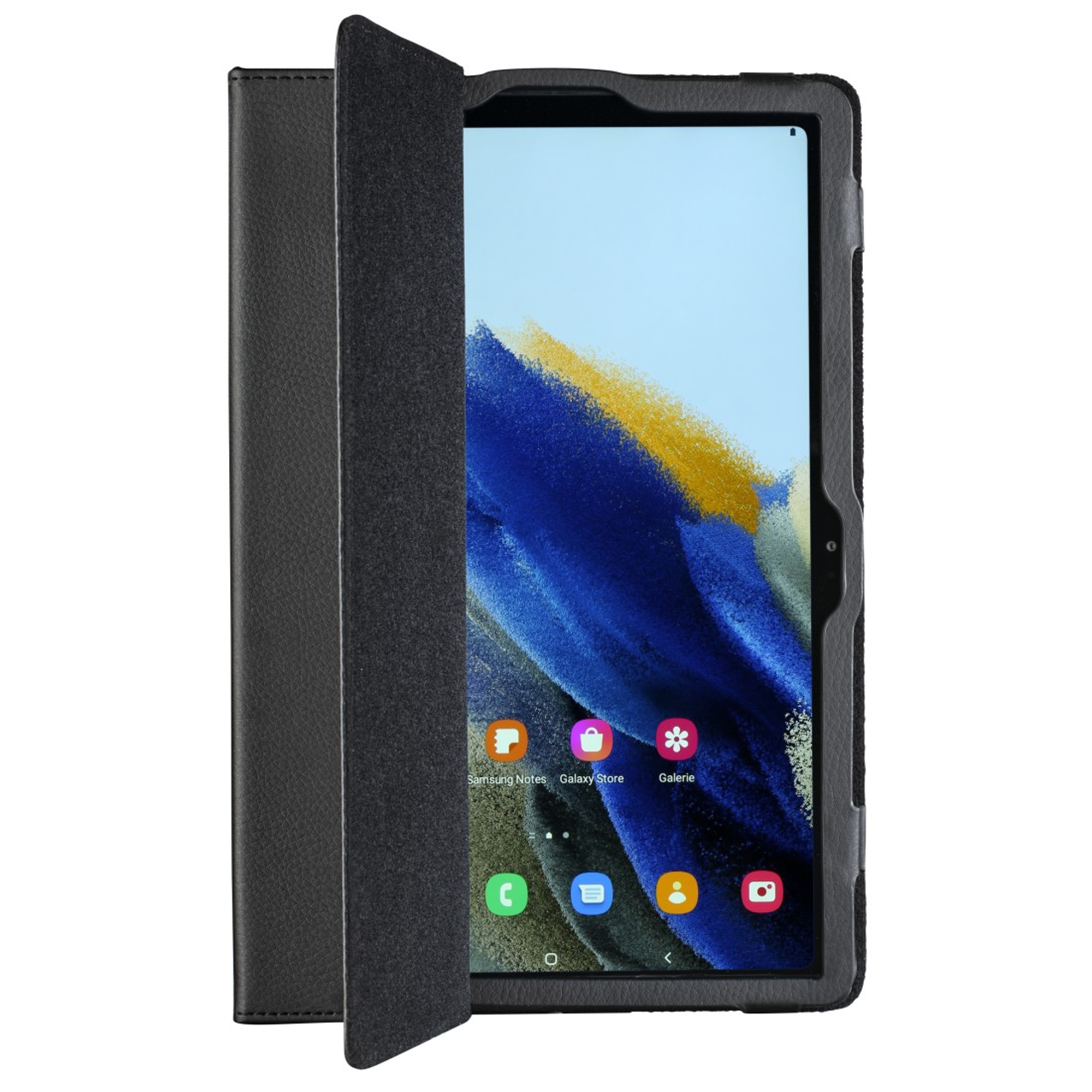 Bend Tablet-Case HAMA Polyurethan, Cover Schwarz Flip Samsung für