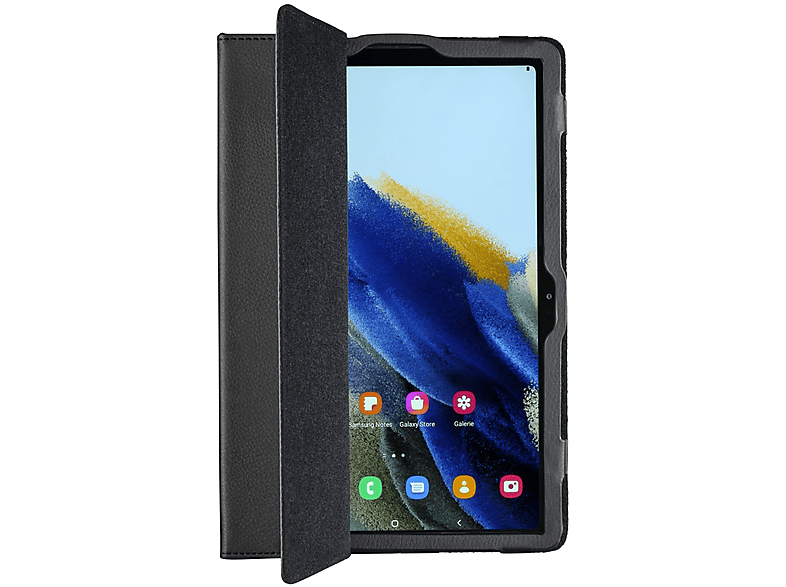Flip Schwarz Tablet-Case Bend Cover für HAMA Samsung Polyurethan,