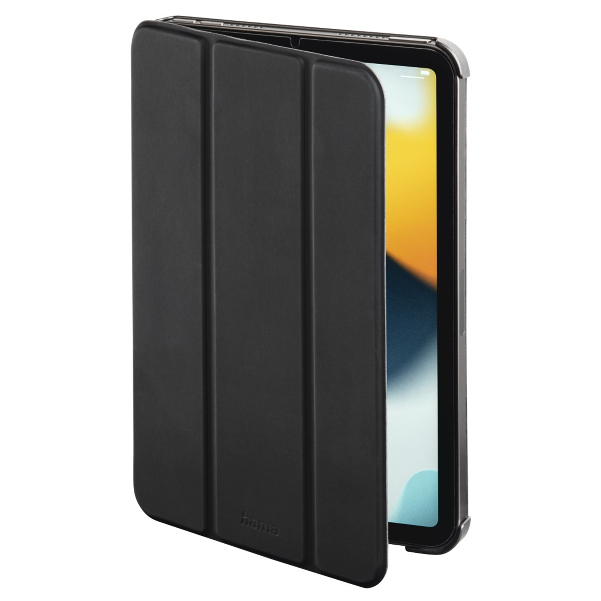 Fold Schwarz Apple HAMA Polyurethan, Cover Flip Tablet-Case für