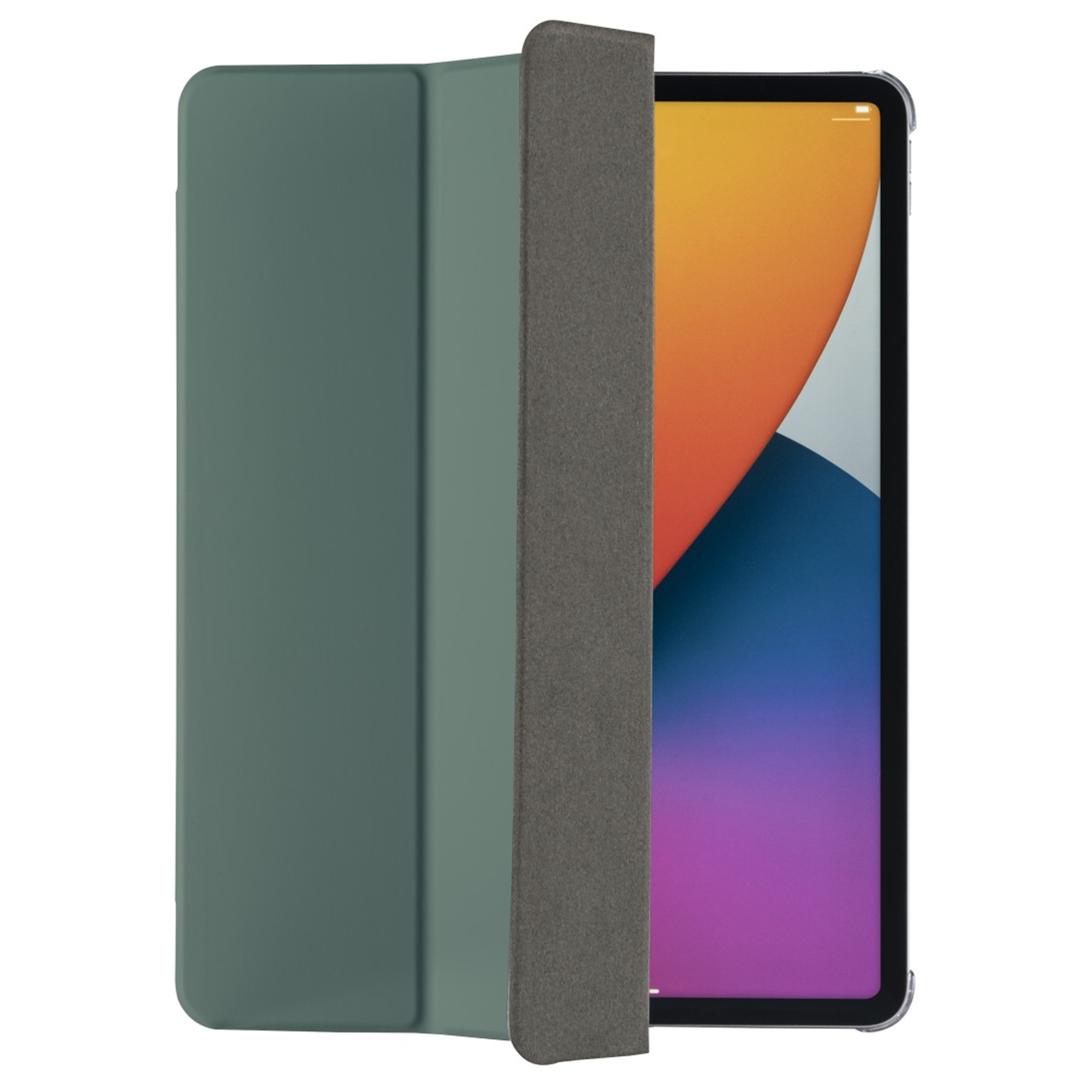 Clear Fold Grün Flip Apple Cover Tablet-Case Polyurethan, HAMA für