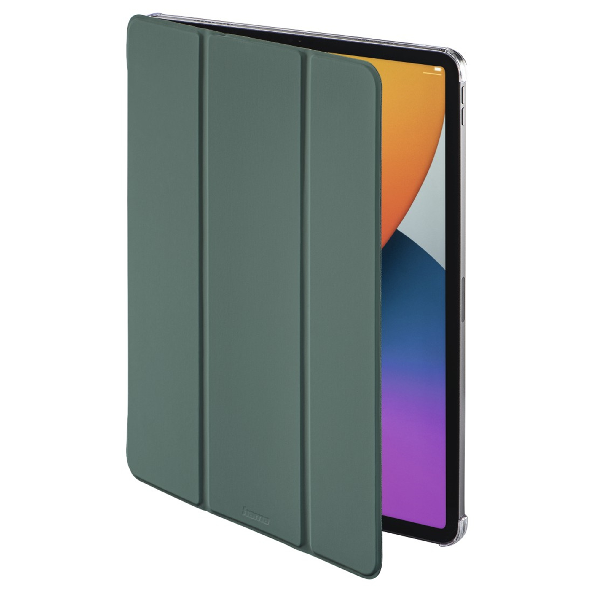 Clear Fold Grün Flip Apple Cover Tablet-Case Polyurethan, HAMA für