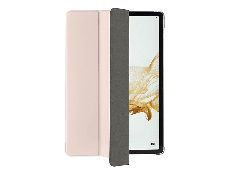 Polyurethan, HAMA Cover Fold für Flip Clear Rosa Samsung Tablet-Case