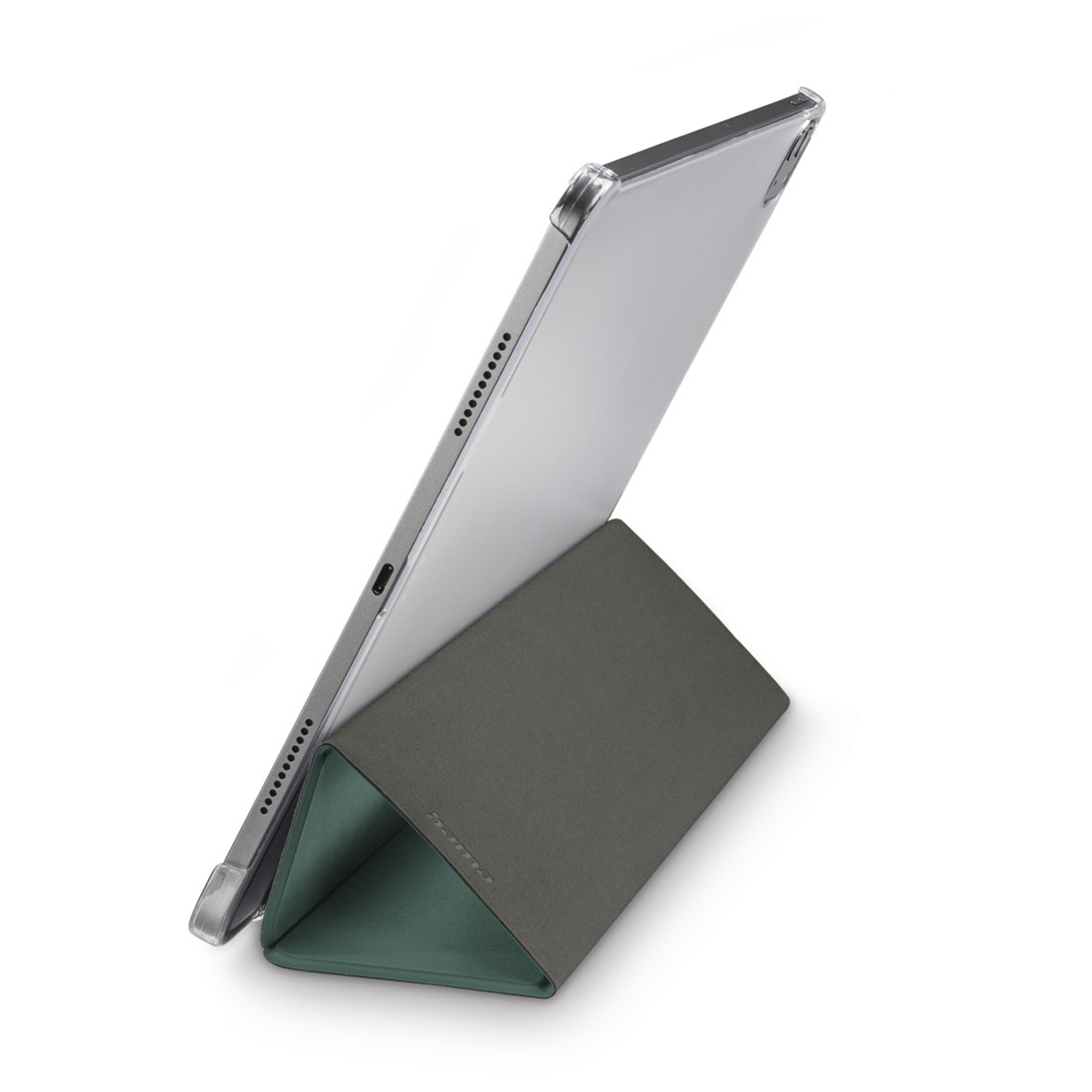 Cover Tablet-Case für Apple Grün Polyurethan, Fold Clear Flip HAMA