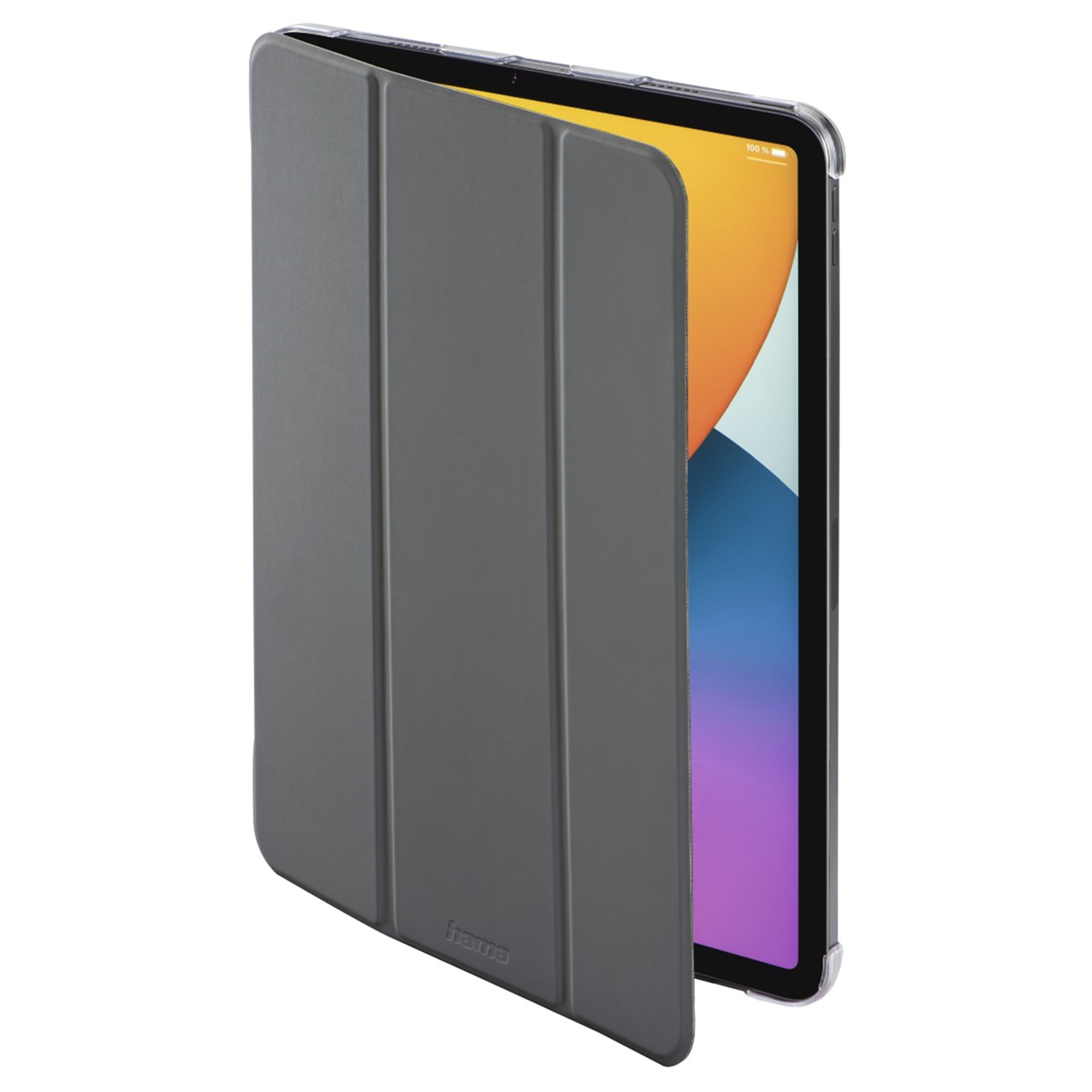 HAMA Fold Clear Tablet-Case Flip Polyurethan, für Grau Apple Cover