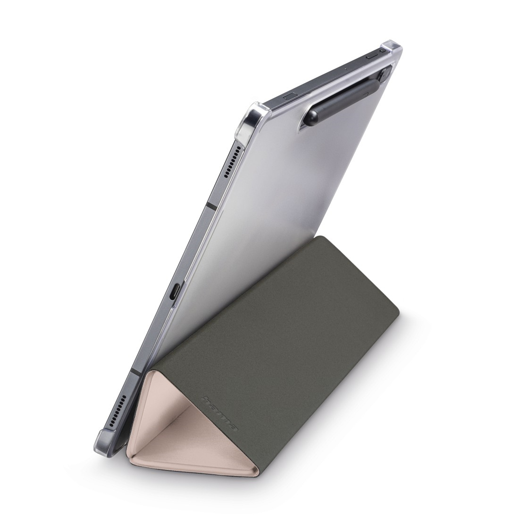 HAMA Fold Clear Tablet-Case Flip Polyurethan, Samsung Rosa für Cover