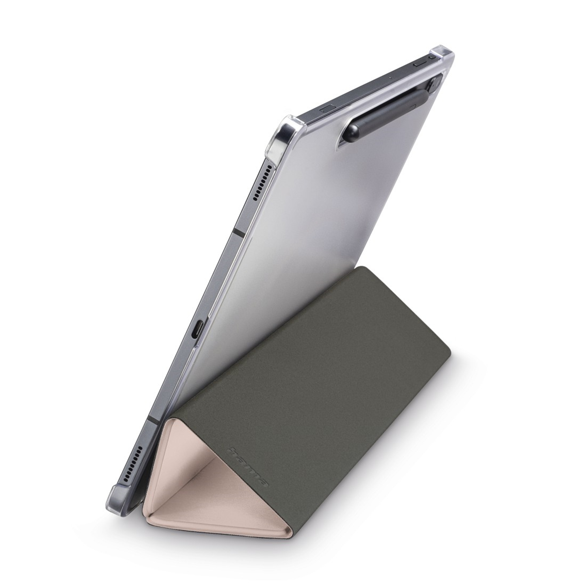 HAMA Fold Cover Rosa Flip Samsung Clear Polyurethan, für Tablet-Case