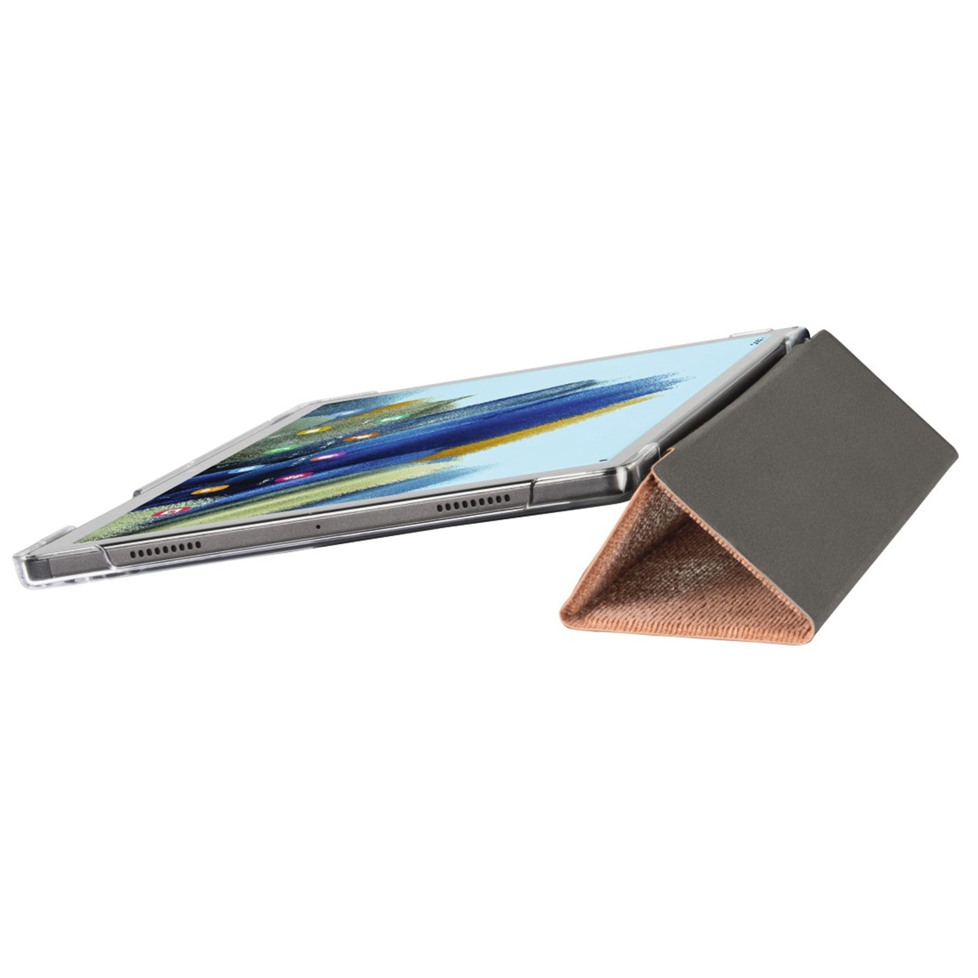 Samsung Cover Tablet-Case für Polyester, Flip Cali HAMA Pfirsich