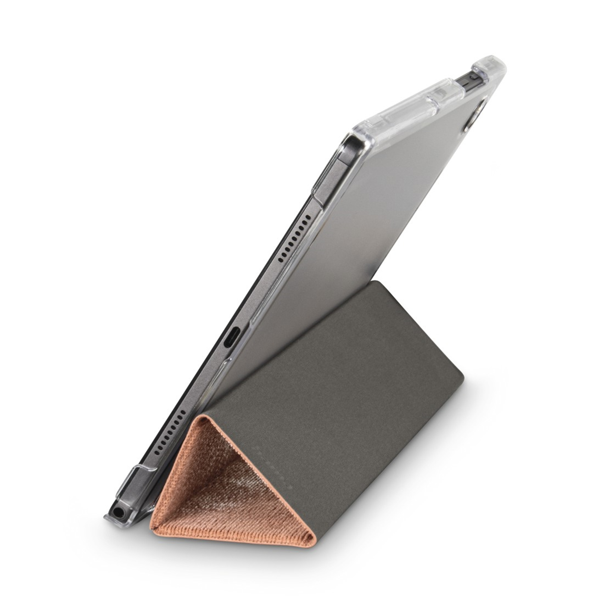 HAMA Cali Tablet-Case Flip Pfirsich für Polyester, Cover Samsung