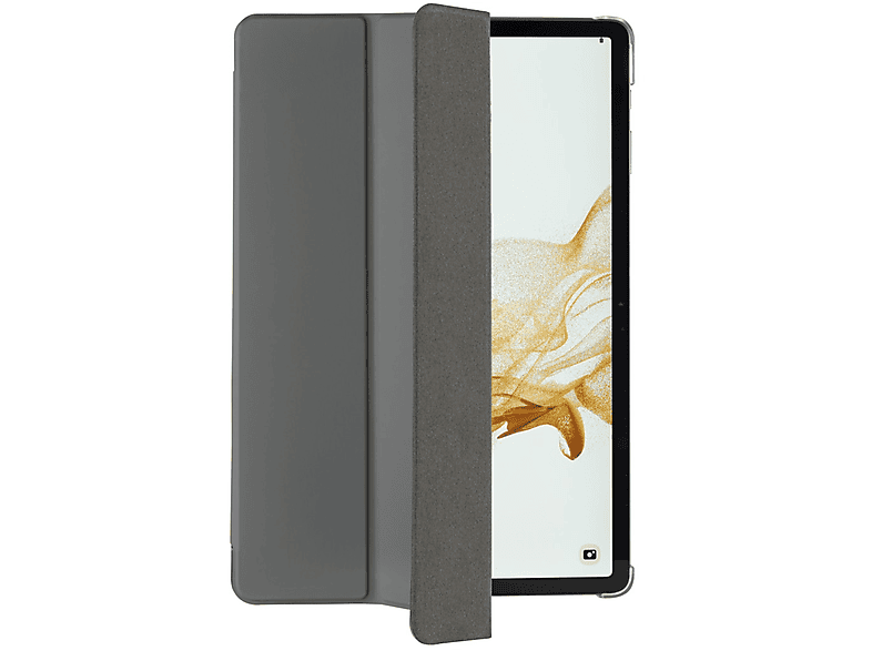 HAMA Fold Clear Tablet-Case Flip Cover für Samsung Polyurethan, Grau