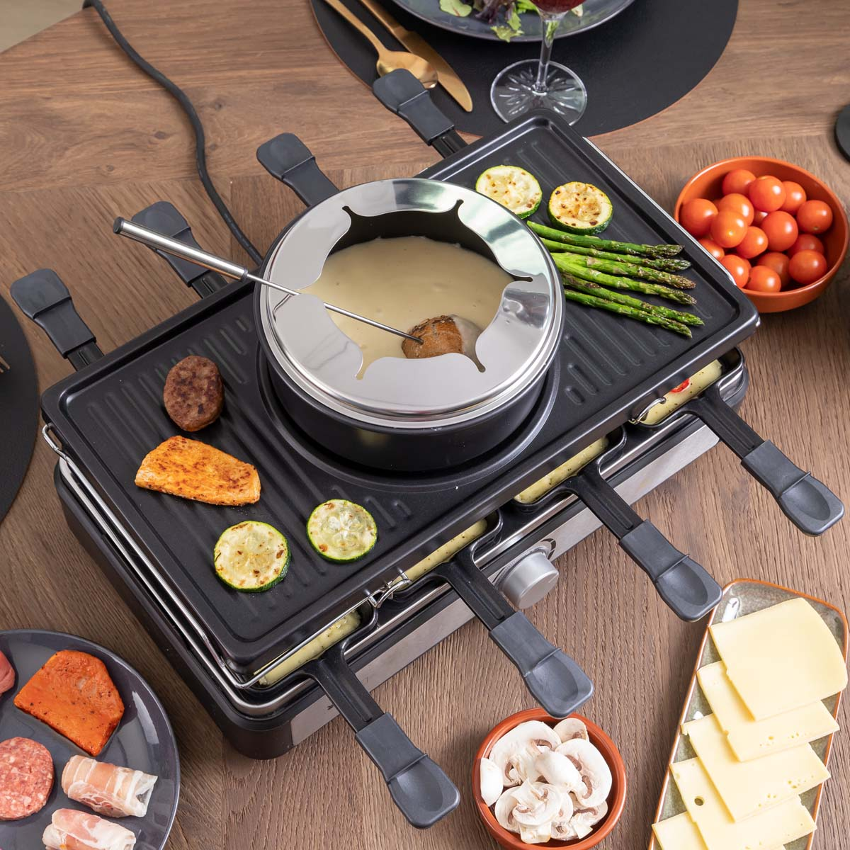 Cooking Fondue BLUMILL Raclette