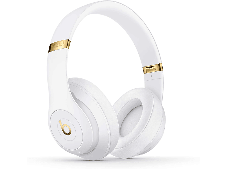 BEATS Studio3, Over-ear Kopfhörer Weiß Bluetooth