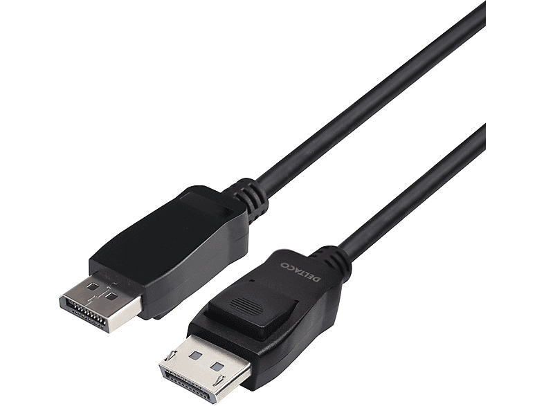 DELTACO DP 1.4, DisplayPort kabel, 200 cm