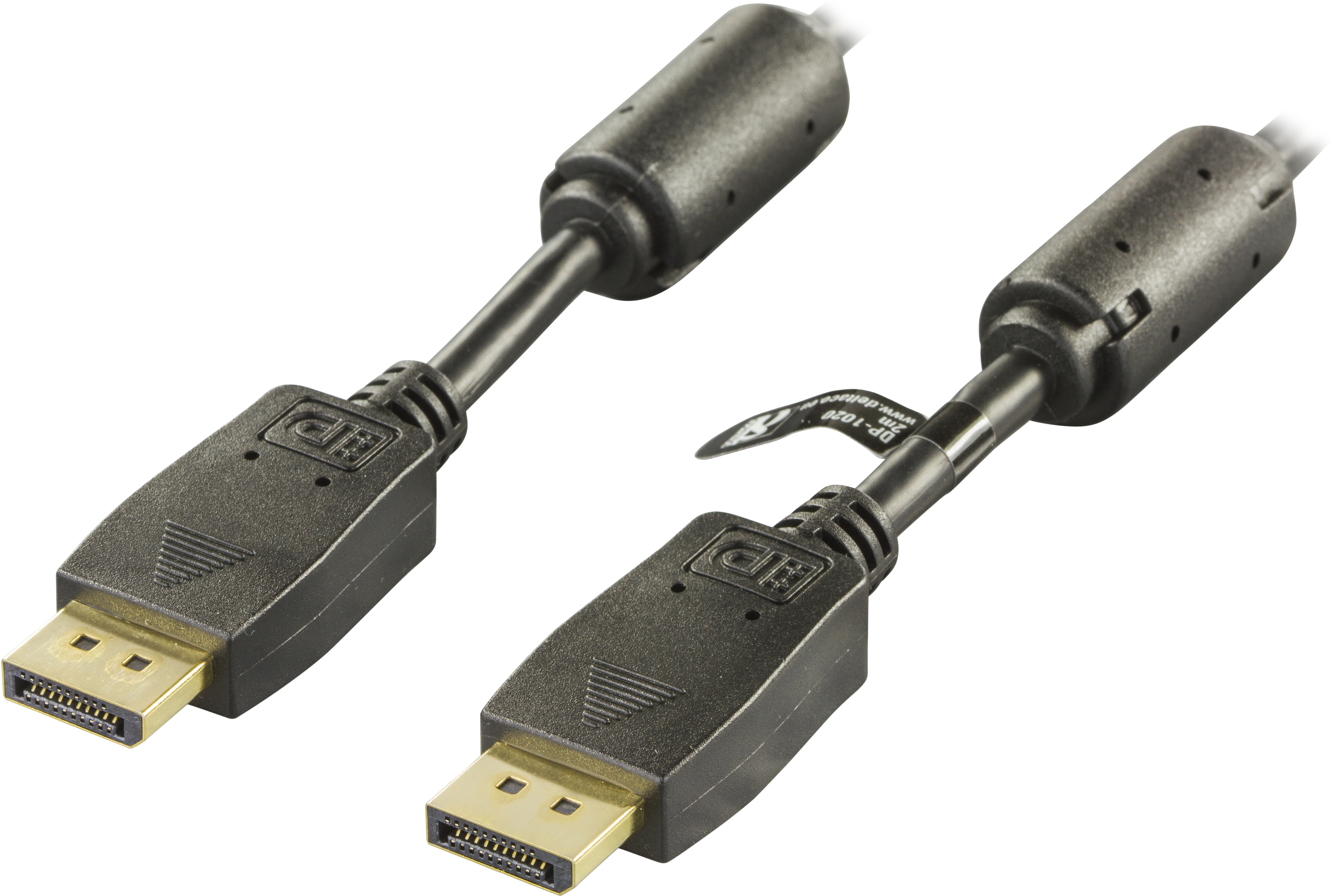 DELTACO Ultra 500 cm DisplayPort-kabel, HD,