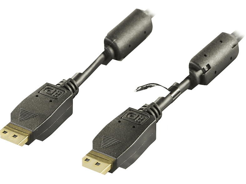 DELTACO Ultra 500 cm DisplayPort-kabel, HD,