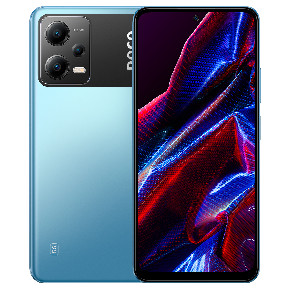 Móvil - POCO X5 5G XIAOMI, Azul, 128 GB, 6 GB, 6,67 ", Snapdragon 695 5G 5000 mAhmAh