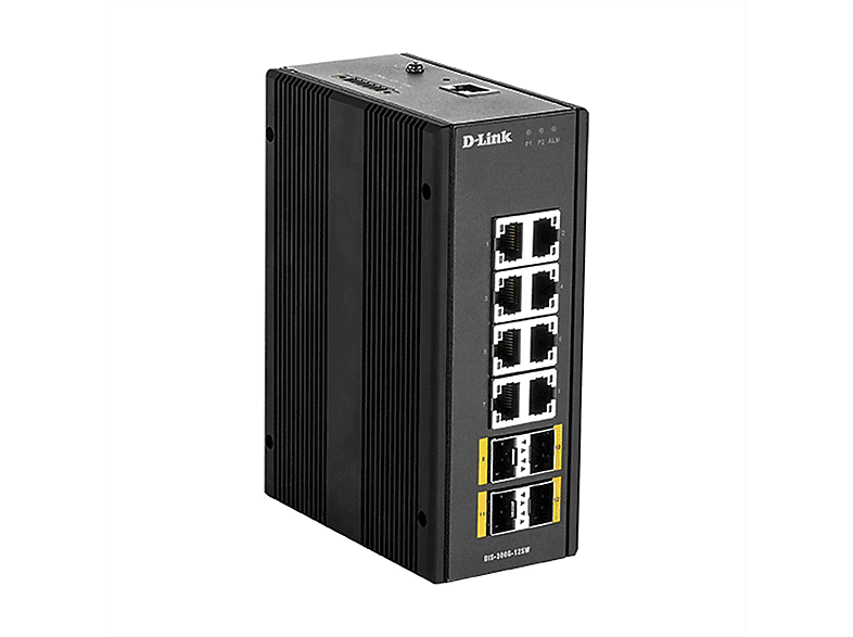 D-LINK DIS-300G-12SW 12-Port SwitchLayer2 Ethernet Gigabit Managed Industrial Gigabit Switch