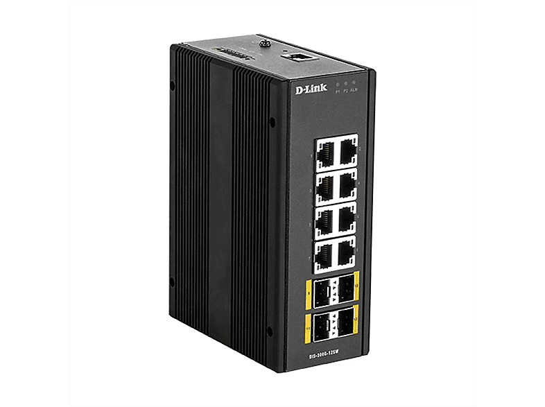 D-LINK DIS-300G-12SW 12-Port SwitchLayer2 Managed Gigabit Industrial ...