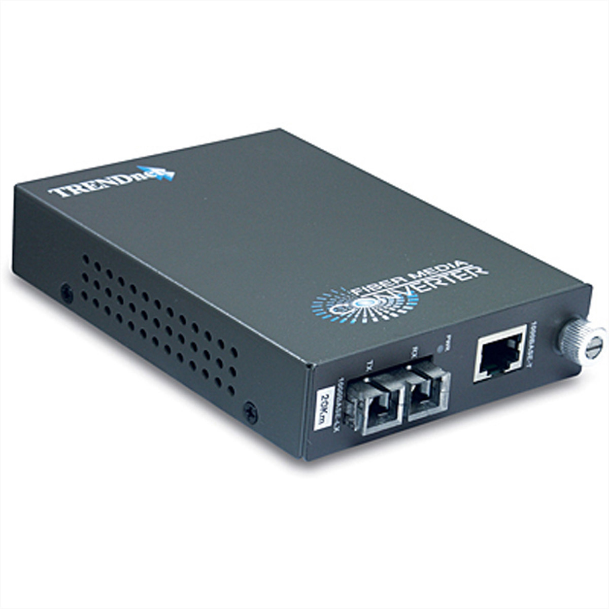 TRENDNET TFC-1000S20 FiberConv. 20KM 1000Base-FX Netzwerk 1000Base-T to Single SC Medienkonverter Mode