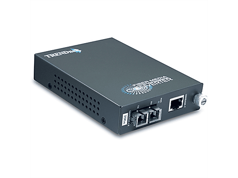 20KM 1000Base-FX TRENDNET FiberConv. Single to SC Netzwerk Medienkonverter TFC-1000S20 1000Base-T Mode