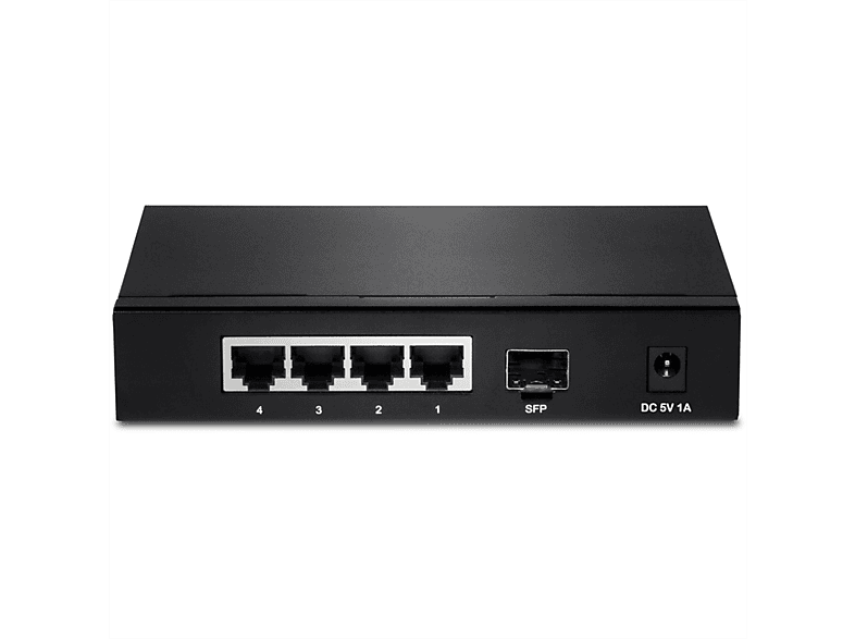 TRENDNET TEG-S51SFP Gigabit Ethernet (10/100/1000) Schwarz Netzwerk Switch Gigabit Ethernet Switch | Netzwerk Switches