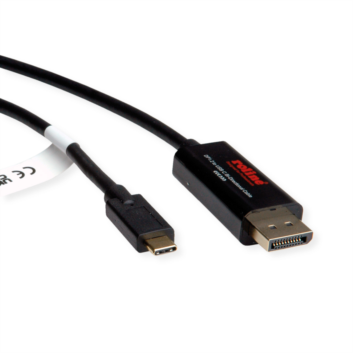 bidirektionales Typ ST/ST C v1.2, USB-DisplayPort Adapterkabel, ROLINE Adapter USB - DisplayPort,