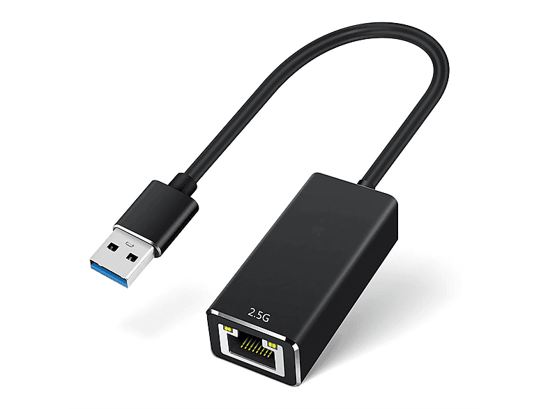 VALUE USB 3.2 Gen 1 Typ A zu 2.5-Gigabit-Ethernet Konverter Gigabit Ethernet Konverter